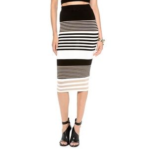 Torn by Ronny Kobo stretch skirt